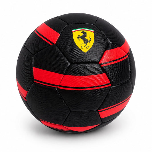 Ferrari Style Size 5 Soccer Ball PU Leather Football Training Ball - Lumi and Leo