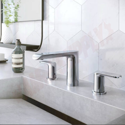 Frederick York Brazeau FRYBR80CP 8in Widespread Bathroom Faucet Chrome 2 Handle - Lumi and Leo