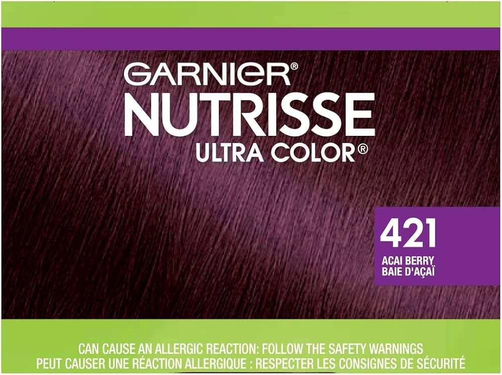 Garnier Nutrisse Ultra Color 421- Ovillo de lana, color rojo pack of 2