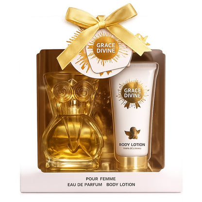 Grace Divine Pour Femme Perfume Gift Set 100ml + Body Lotion - Lumi and Leo