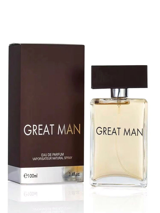 Great Man Eau de Parfum EDP for Men 100ml 3.4 fl oz Long Lasting Fragrance - Lumi and Leo