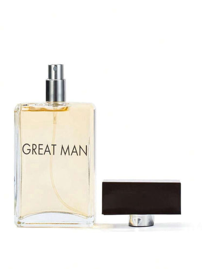 Great Man Eau de Parfum EDP for Men 100ml 3.4 fl oz Long Lasting Fragrance - Lumi and Leo
