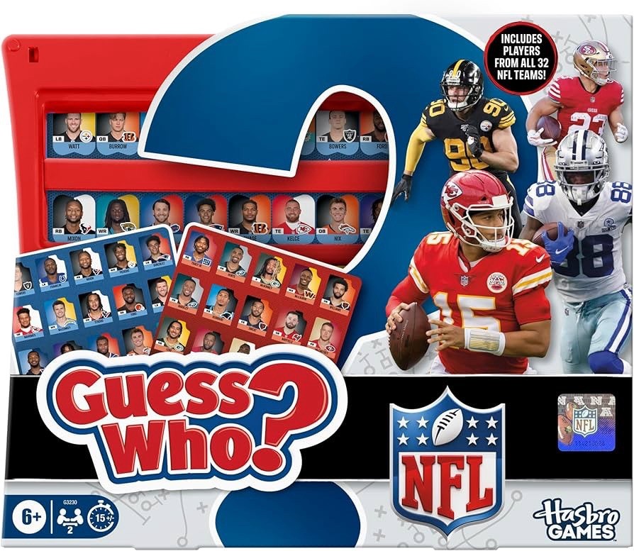 Guess Who NFL - Hasbro Games - Lumi and Leo