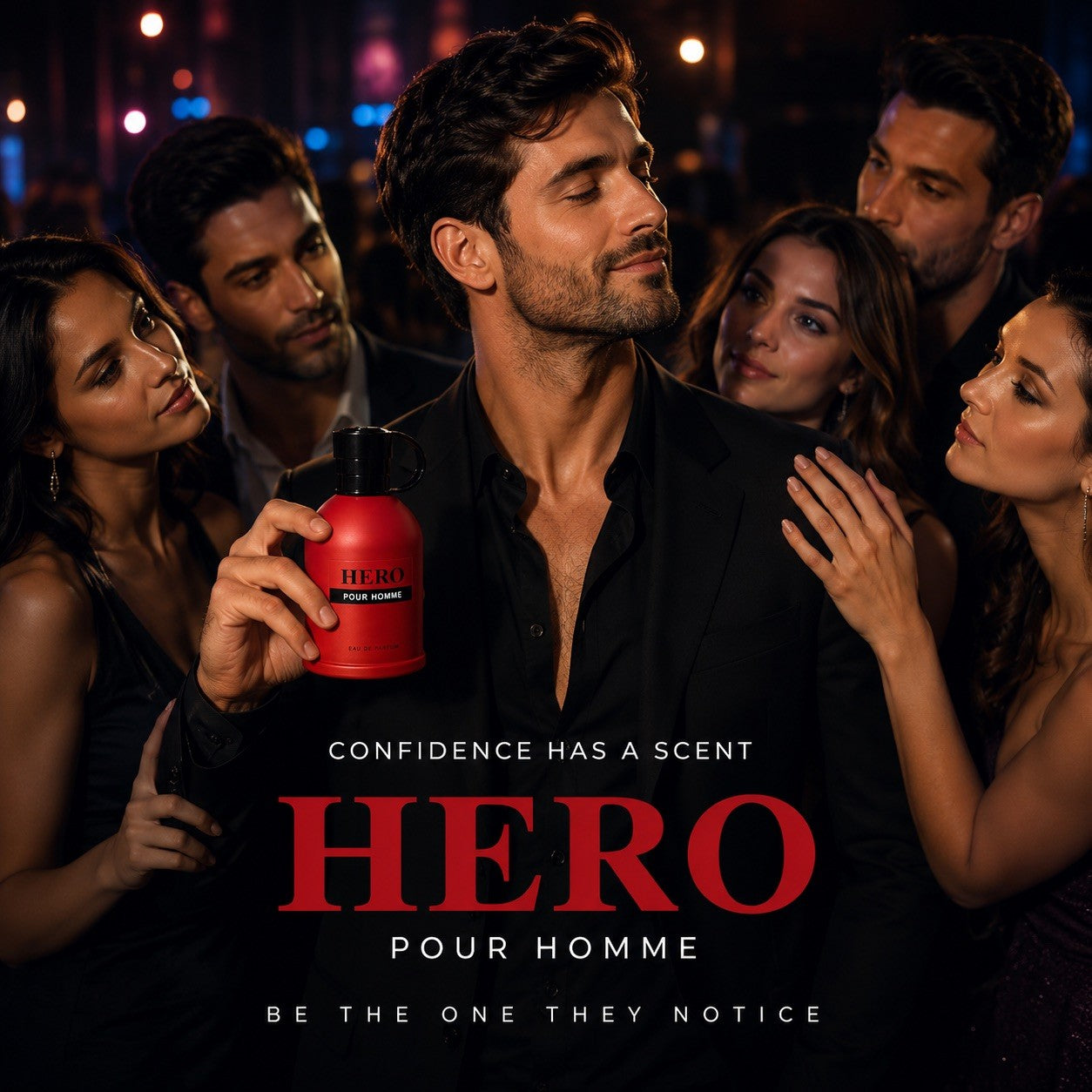 HERO Pour Homme Eau de Parfum 100ml Men's Cologne Long Lasting Fragrance Spray - Lumi and Leo