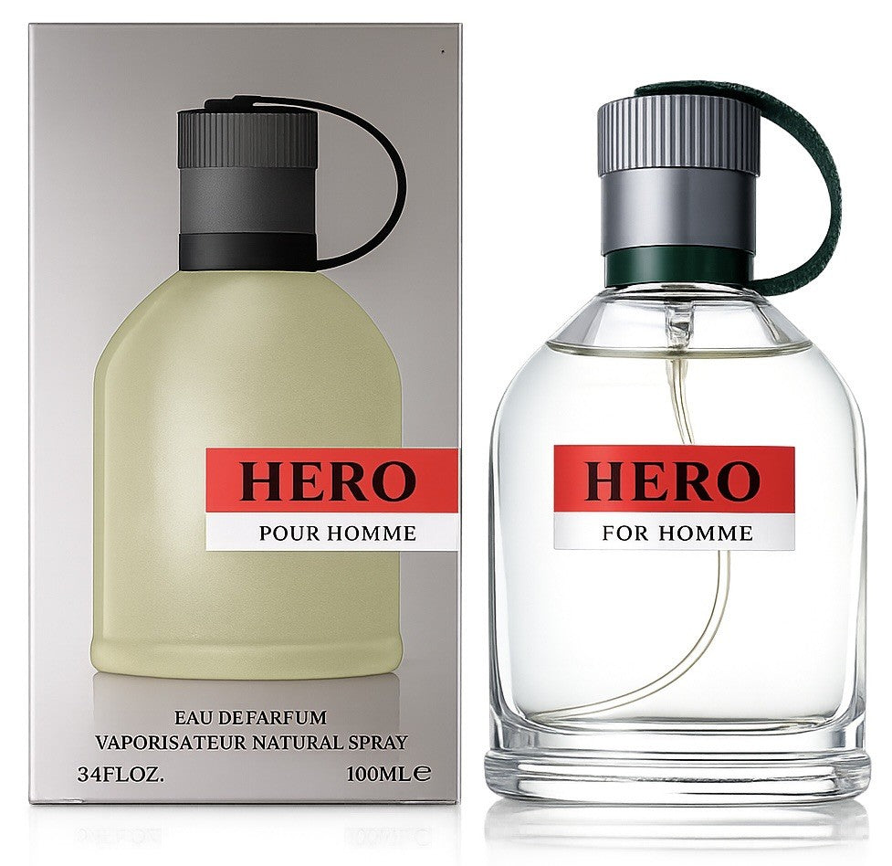 Hero Pour Homme Eau de Parfum 100ml Long Lasting Men’s Fragrance Spray