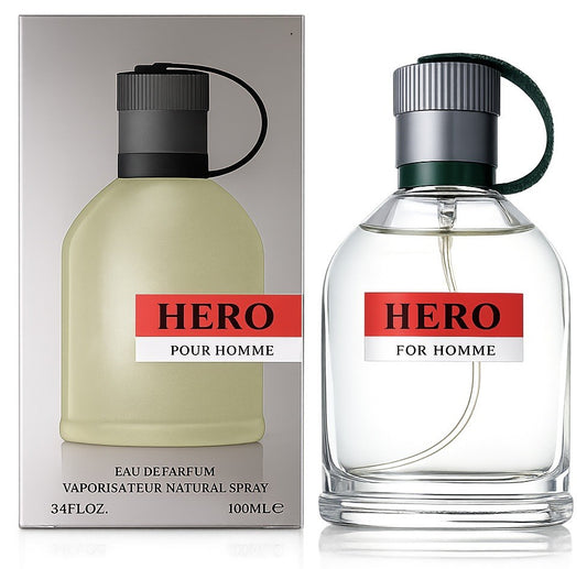 Hero Pour Homme Eau de Parfum 100ml Long Lasting Men’s Fragrance Spray - Lumi and Leo