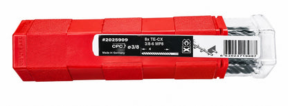 Hilti TE-CX 3/8" x 6" SDS Plus Hammer Drill Bit Set 8 Pack #2025909 - Lumi and Leo