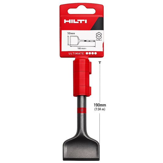 Hilti TE-CX SC 18/6 SDS Plus Floor Scraper Chisel 60mm x 180mm Genuine New - Lumi and Leo
