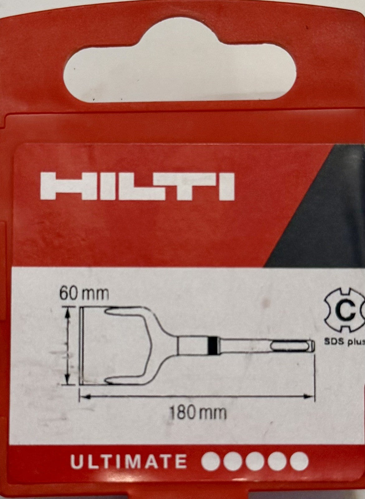 Hilti TE-CX SC 18/6 SDS Plus Floor Scraper Chisel 60mm x 180mm Genuine New