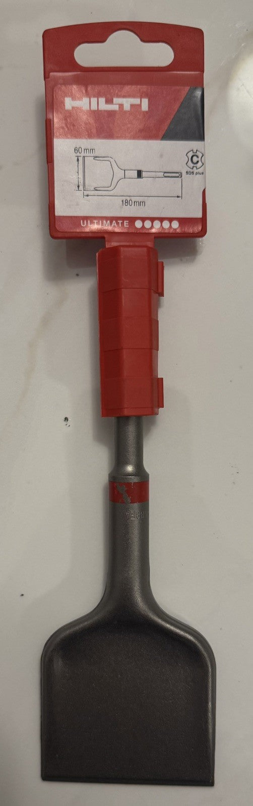 Hilti TE-CX SC 18/6 SDS Plus Floor Scraper Chisel 60mm x 180mm Genuine New