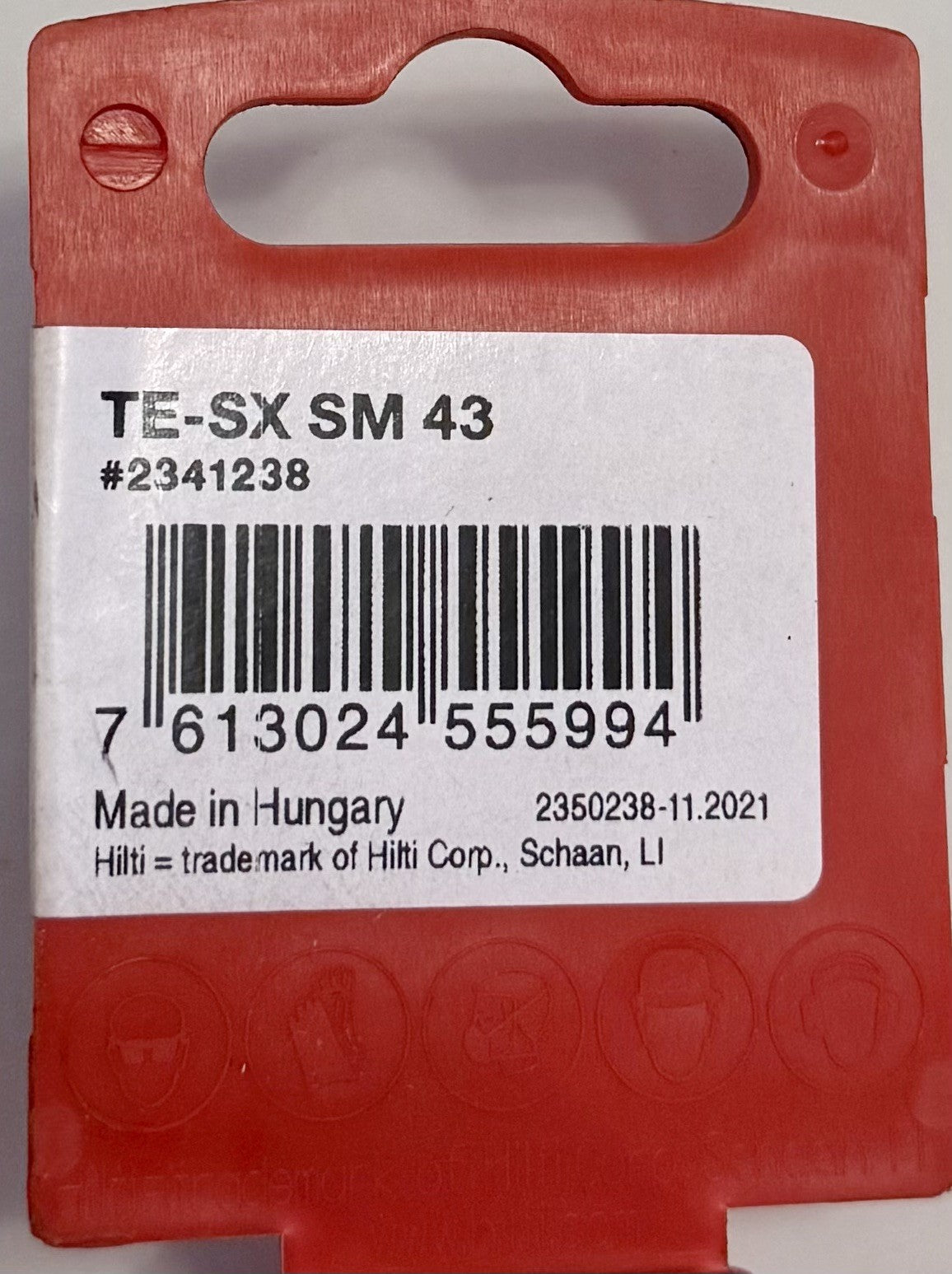 Hilti TE-SX SM 43 SDS Max Pointed Chisel 430mm Genuine New #2341238 - Lumi and Leo