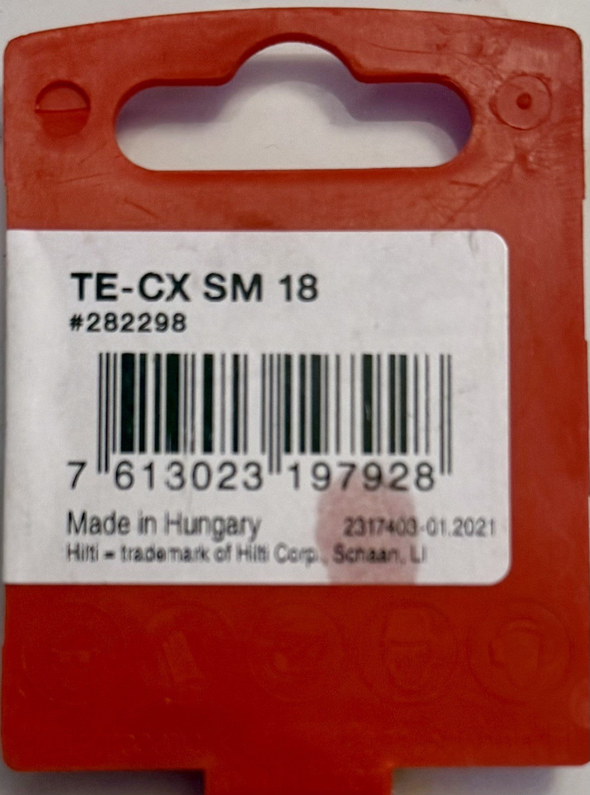 Hilti TE-YX FM 28 SDS Max Floor Chisel 25mm x 280mm Demolition Bit New