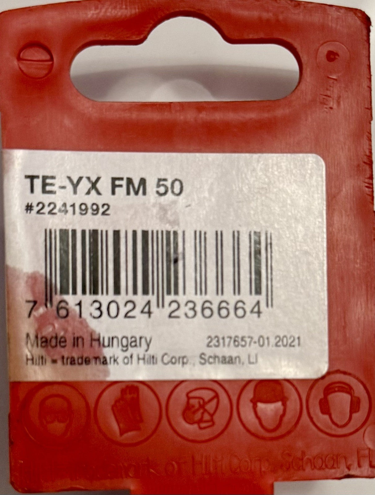 Hilti TE-YX FM 50 SDS Max Flat Chisel 25mm x 500mm Genuine New Demolition - Lumi and Leo