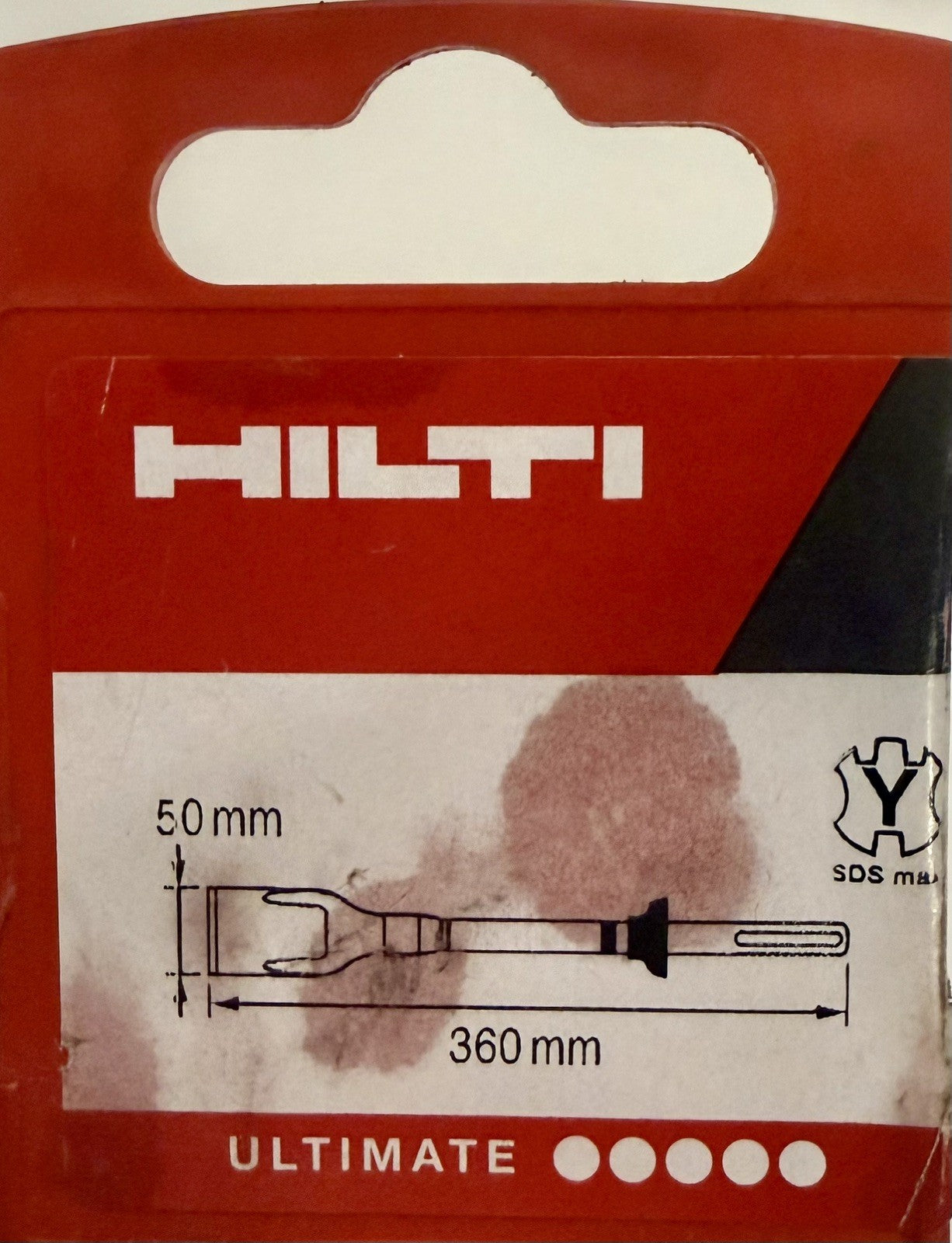 Hilti TE-YX SC 36/5 SDS Max Floor Scraper Chisel 50mm x 360mm Genuine New - Lumi and Leo