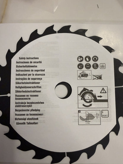 Hilti Ultimate 6-1/2" 24T Carbide Circular Saw Blade 5/8" Arbor New 5 pack - Lumi and Leo