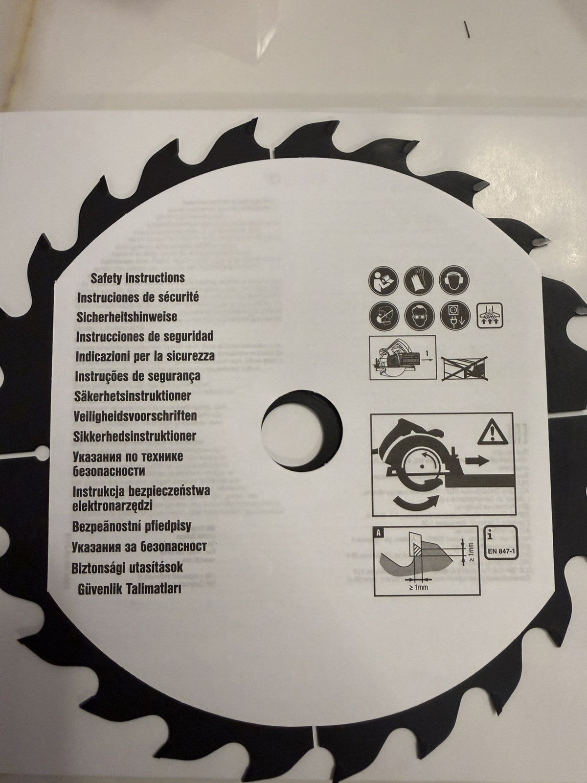 Hilti Ultimate 6-1/2" 24T Carbide Circular Saw Blade 5/8" Arbor New - Lumi and Leo