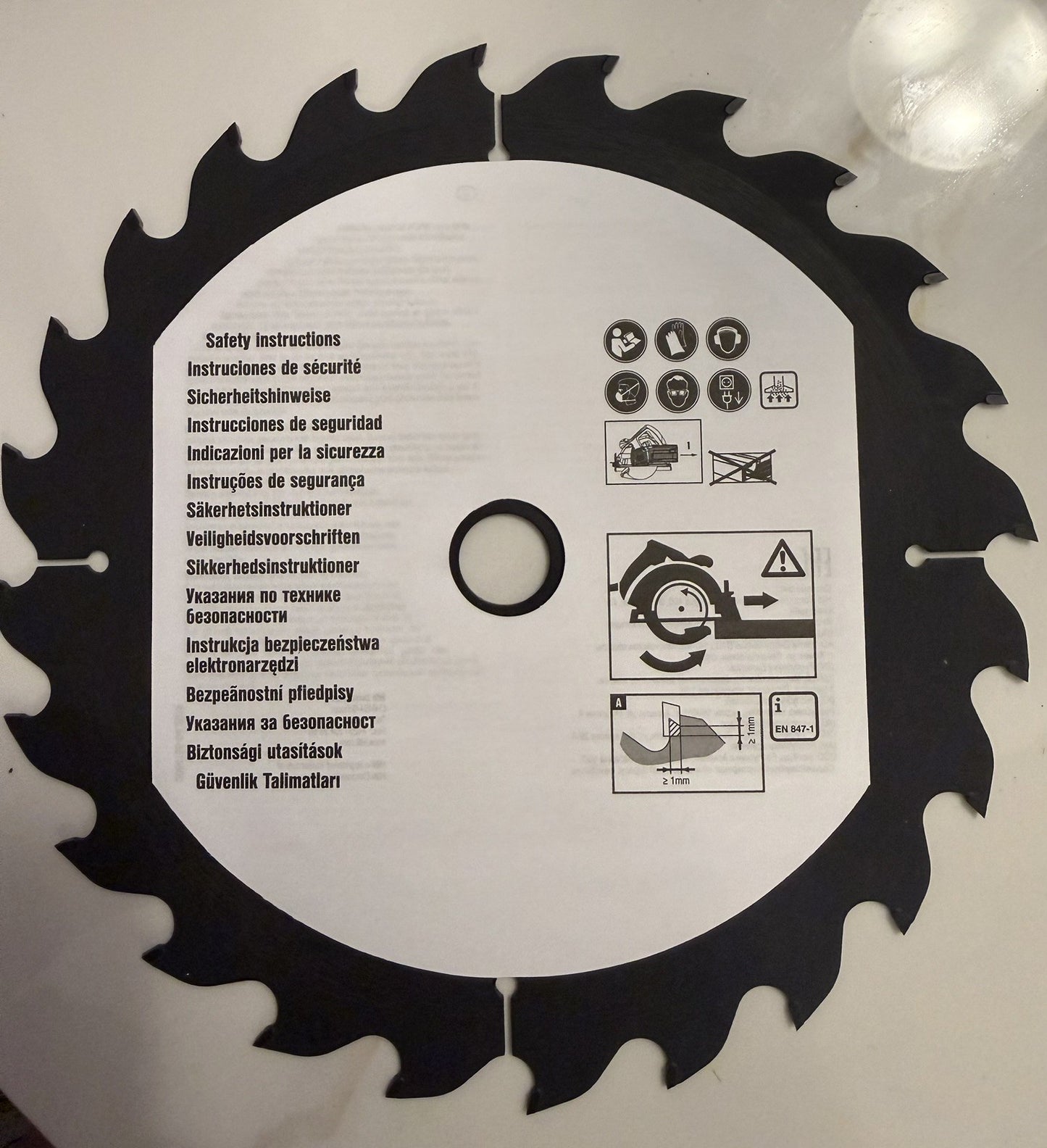 Hilti Ultimate 7-1/4" 24T Carbide Circular Saw Blade 5/8" Arbor New - Lumi and Leo