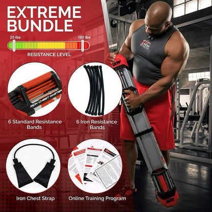 Iron Chest Master Ultimate Resistance Training System - Lumi and Leo