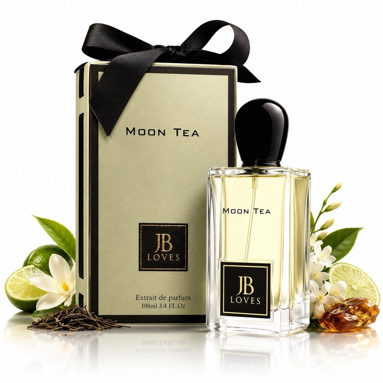 JB Loves Moon Tea Extrait De Parfum 100ml Unisex Eau de Parfum Fragrance