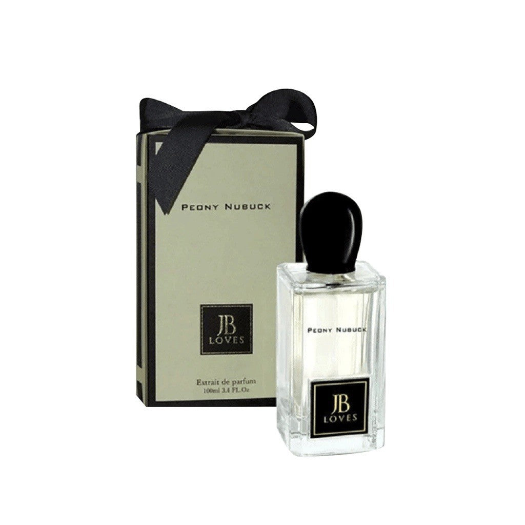 JB Loves Peony Nubuck Extrait de Parfum 100ml 3.4oz Unisex Fragrance Spray - Lumi and Leo