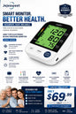 Jejesweet Arm Blood Pressure Monitor BSX553 LCD BP Machine USB-C New Sealed - Lumi and Leo