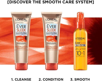 L'Oréal EverSleek 10-in-1 Blowout Oil 89mL Leave-In Treatment - Lumi and Leo