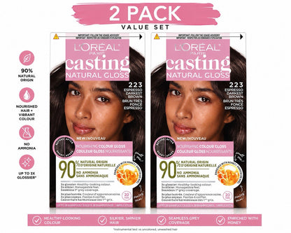 L'Oréal Paris Feria 223 Tropical Teal Permanent Hair Color Dye 2 Pack - Lumi and Leo