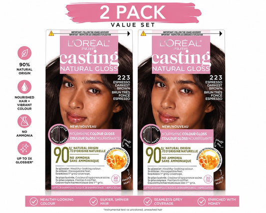 L'Oréal Paris Feria 223 Tropical Teal Permanent Hair Color Dye 2 Pack - Lumi and Leo
