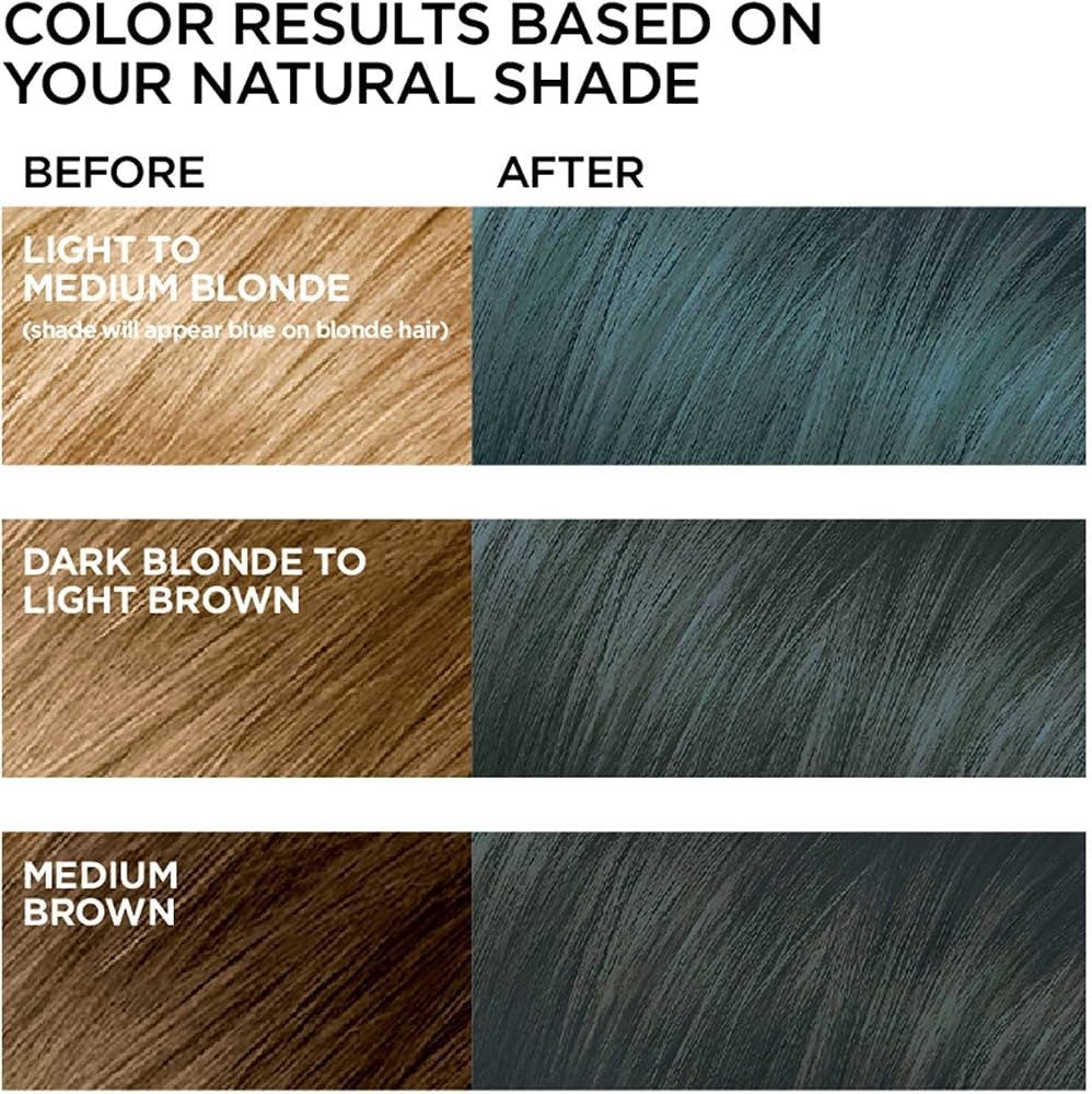 L'Oréal Paris Feria 617 Tropical Teal Permanent Hair Color Dye 2 Pack - Lumi and Leo