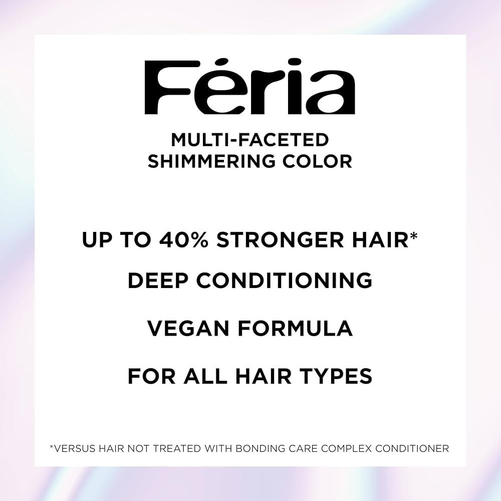 L'Oréal Paris Feria M62 Tropical Teal Permanent Hair Color Dye 2 Pack