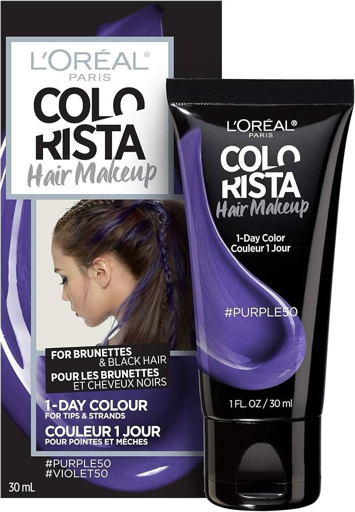 L'Oreal Paris Colorista Hair Makeup 1-Day Temporary Color 30ml 3 Pack