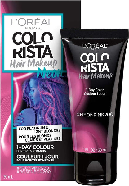 L'Oreal Paris Colorista Hair Makeup 1-Day Temporary Color 30ml 6 Pack - Lumi and Leo
