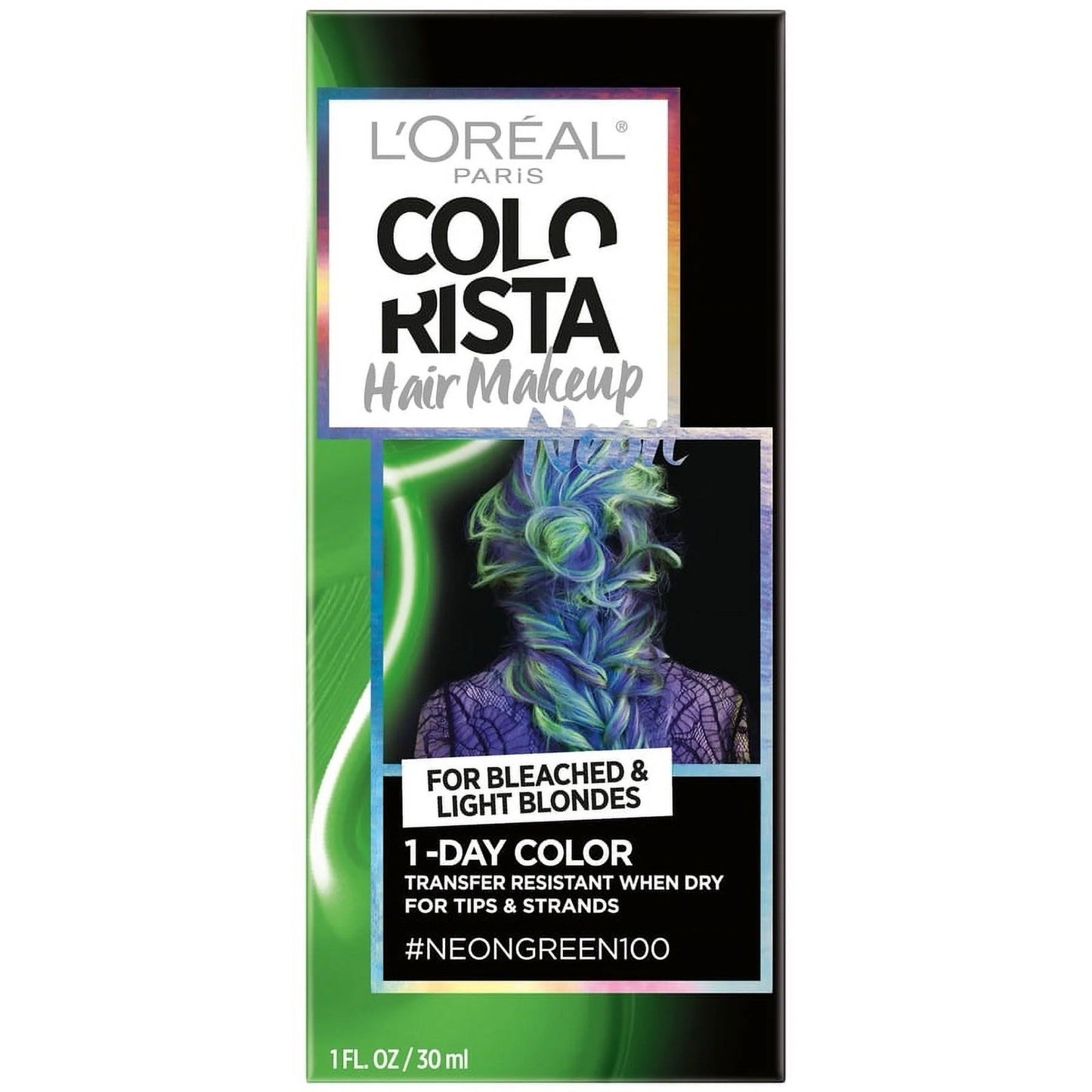 L'Oreal Paris Colorista Hair Makeup 1-Day Temporary Color 30ml 6 Pack - Lumi and Leo