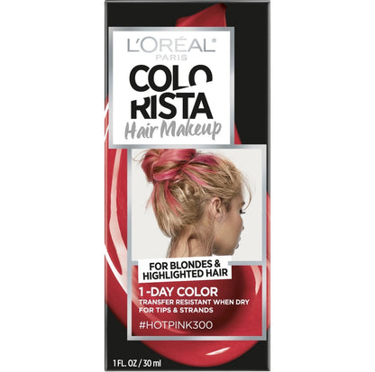 L'Oreal Paris Colorista Hair Makeup 1-Day Temporary Color 30ml 6 Pack - Lumi and Leo