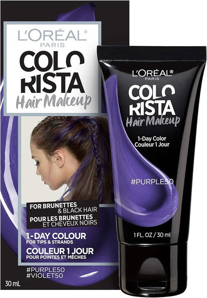 L'Oreal Paris Colorista Hair Makeup 1-Day Temporary Color 30ml 6 Pack - Lumi and Leo