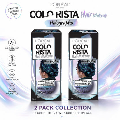 L'Oreal Paris Colorista Hair Makeup 1-Day Temporary Colour 30ml 2 Pack - Lumi and Leo