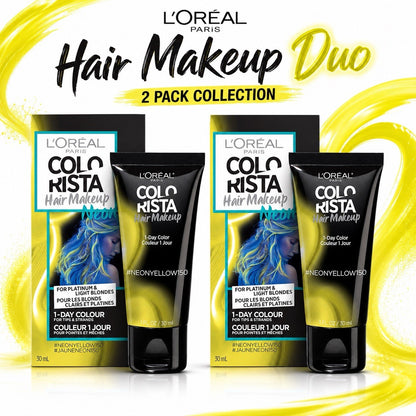 L'Oreal Paris Colorista Hair Makeup 1-Day Temporary Colour 30ml 2 Pack - Lumi and Leo
