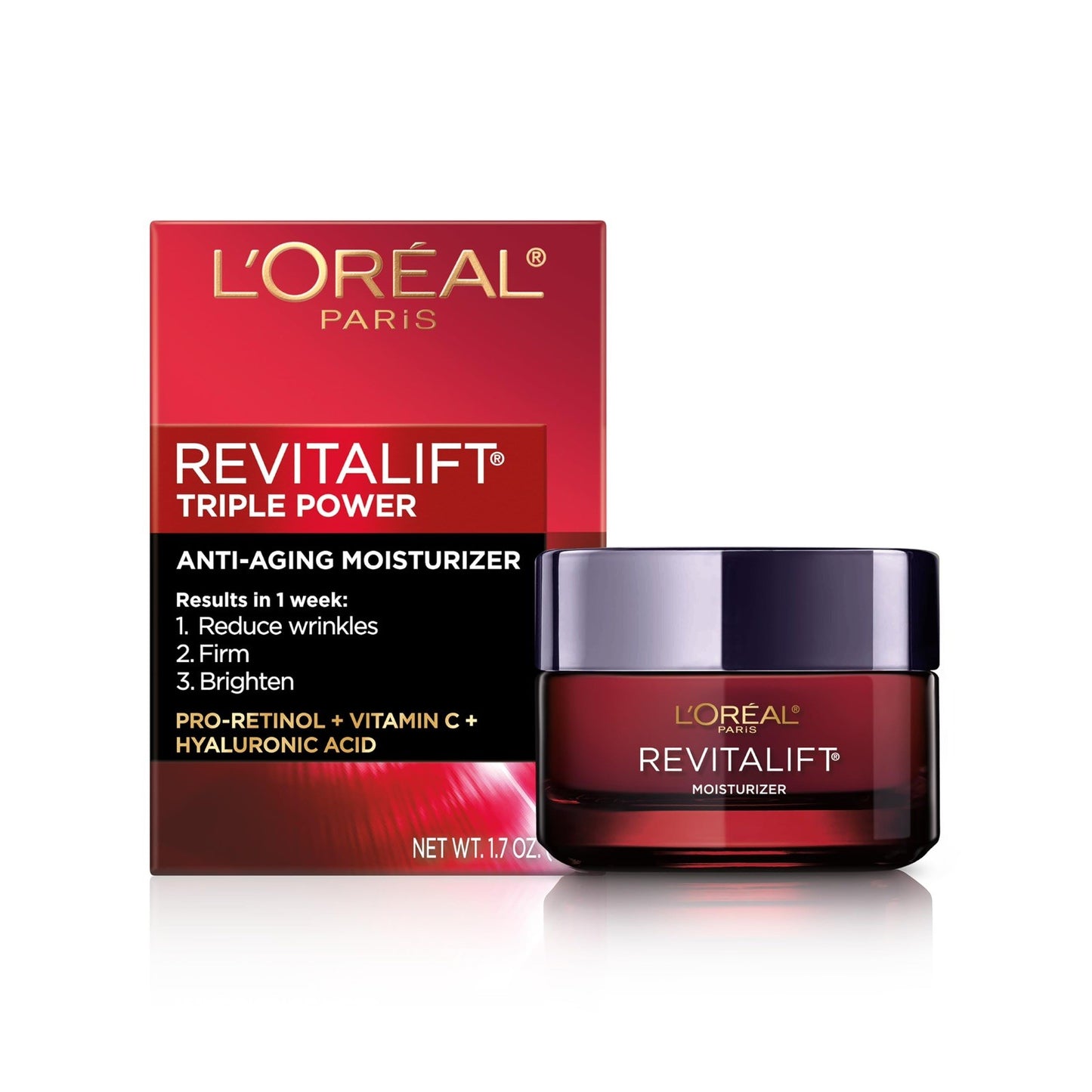 L'Oreal Revitalift Triple Power Anti-Aging Moisturizer ~ Trial Size 0.5 OZ - Lumi and Leo