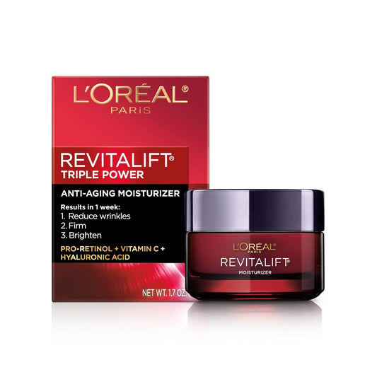 L'Oreal Revitalift Triple Power Anti-Aging Moisturizer ~ Trial Size 0.5 OZ - Lumi and Leo