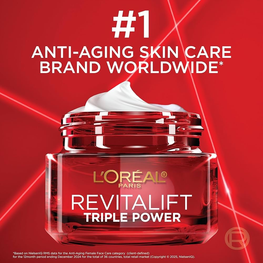 L'Oreal Revitalift Triple Power Anti-Aging Moisturizer ~ Trial Size 0.5 OZ