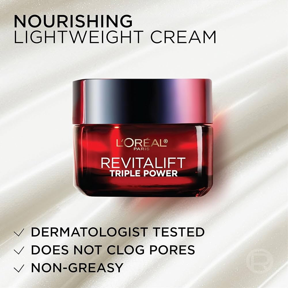 L'Oreal Revitalift Triple Power Anti-Aging Moisturizer ~ Trial Size 0.5 OZ - Lumi and Leo