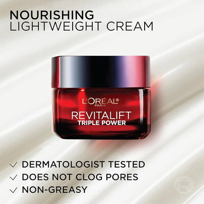 L'Oreal Revitalift Triple Power Anti-Aging Moisturizer ~ Trial Size 0.5 OZ - Lumi and Leo