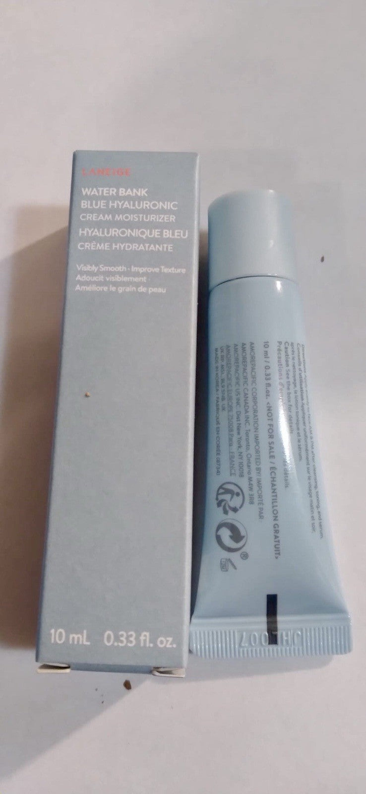 LANEIGE Water Bank Blue Hyaluronic Cream Moisturizer 3 x 10ml Travel Size - Lumi and Leo
