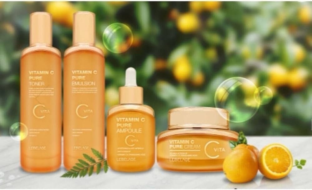 LEBELAGE Vitamin C Pure Ampoule 35ml Face Serum Made in Korea 3 Pack
