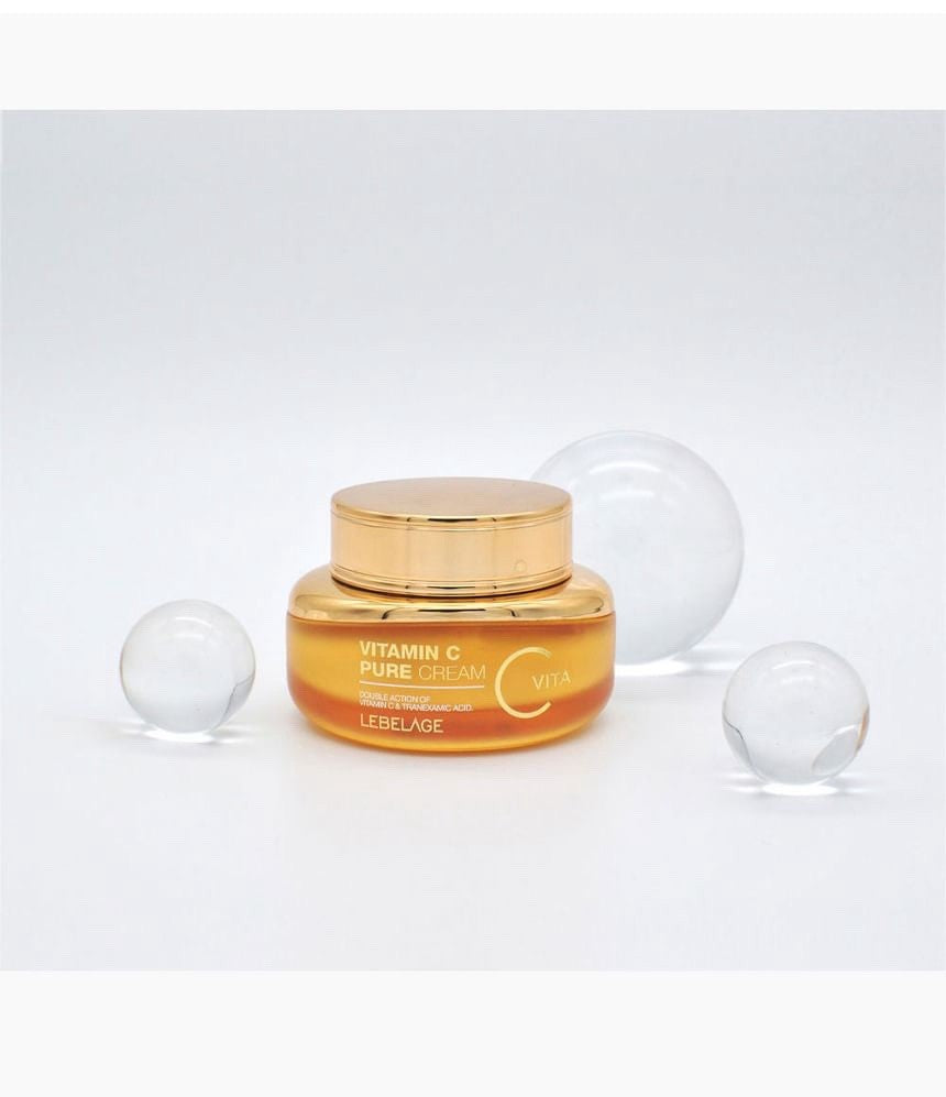LEBELAGE Vitamin C Pure Cream 55ml Face Moisturizer Made in Korea 2 Pack
