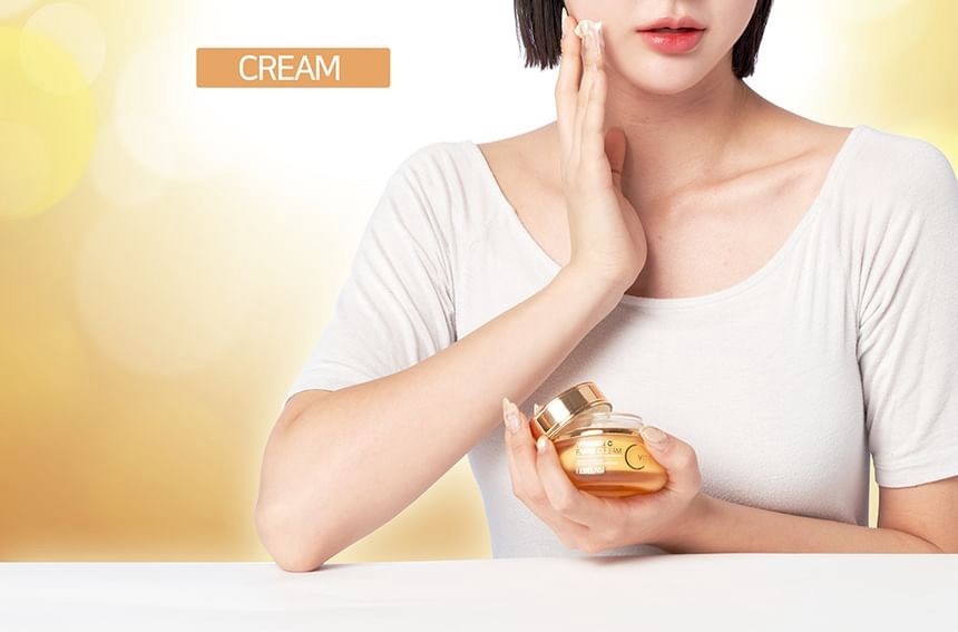 LEBELAGE Vitamin C Pure Cream 55ml Face Moisturizer Made in Korea 2 Pack - Lumi and Leo