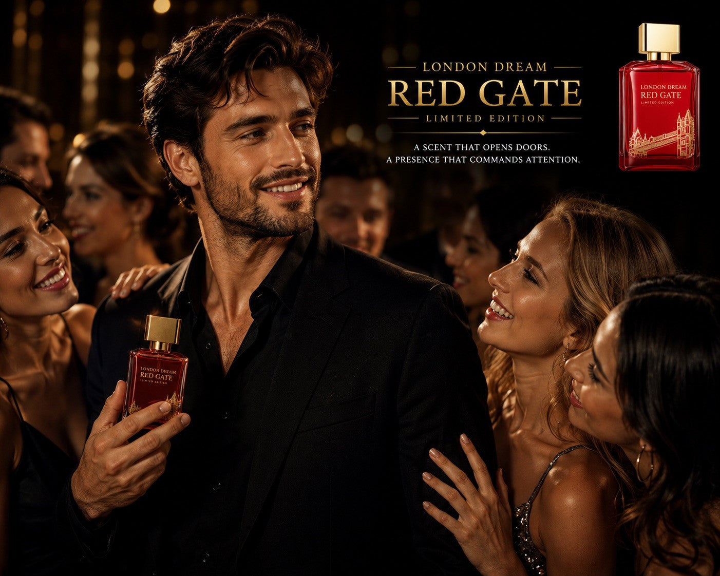London Dream Red Gate Limited Edition Eau de Parfum 100ml Unisex Fragrance