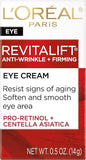 Loreal Paris Eye Revitalift Anti-Wrinkle + Firming Eye Cream 0.5 OZ - NEW IN BOX - Lumi and Leo
