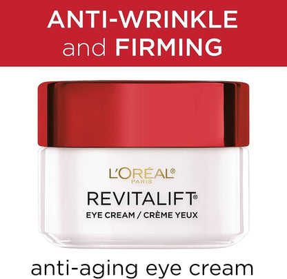 Loreal Paris Eye Revitalift Anti-Wrinkle + Firming Eye Cream 0.5 OZ - NEW IN BOX - Lumi and Leo