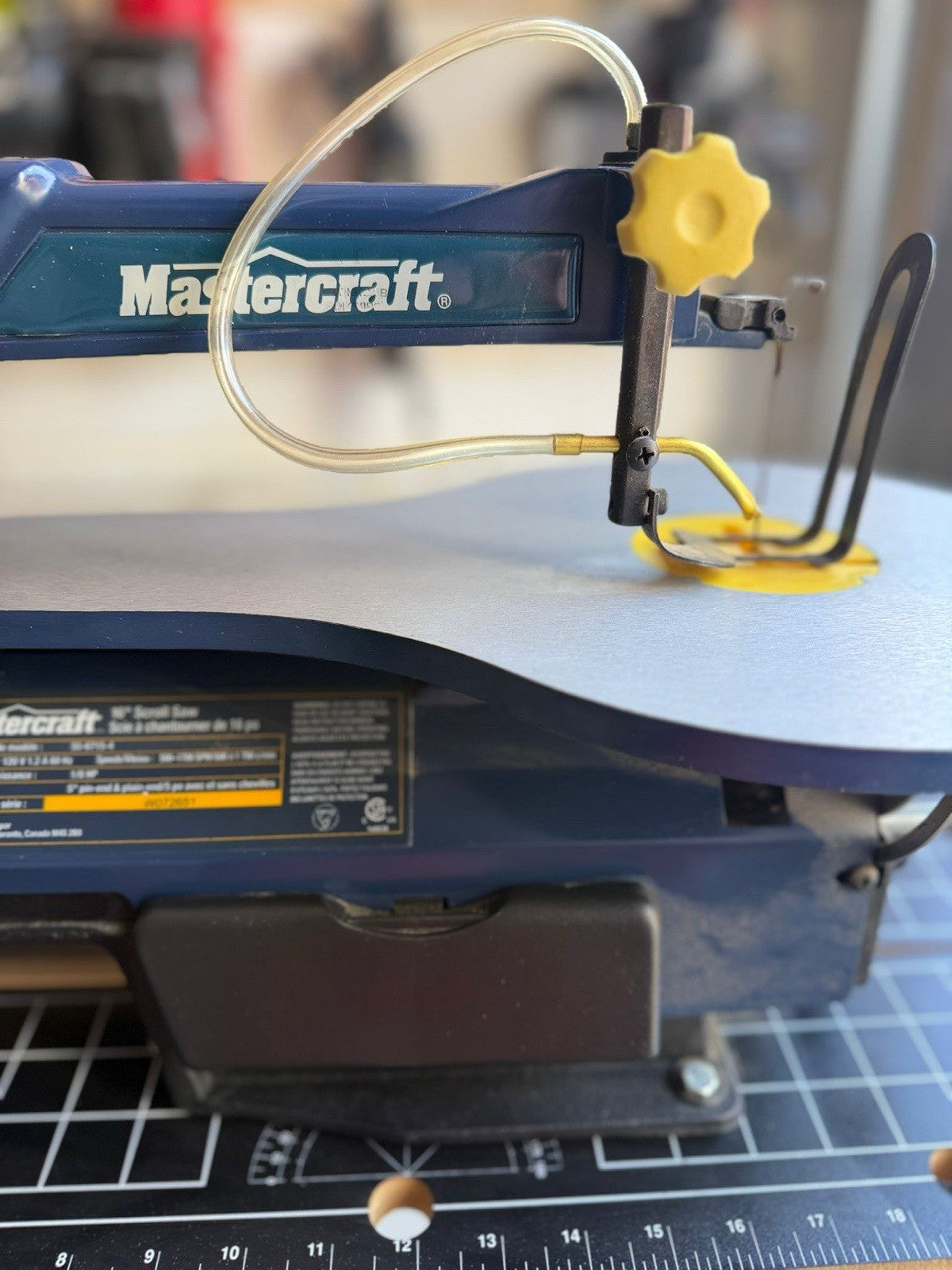 MASTERCRAFT 16” SCROLL SAW + JOBMATE STAND